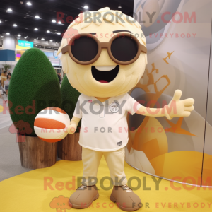 Beige Volleyball Ball...