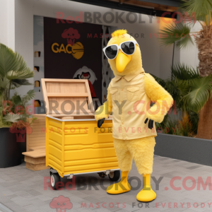 Figura de máscara de aves...