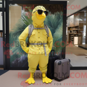 Figura de máscara de aves...