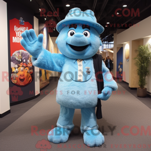 Postava maskota Sky Blue...