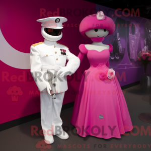Postava maskota Magenta...