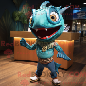 Costume mascotte de thon...