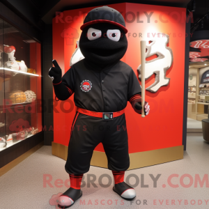 Disfraz de mascota ninja...