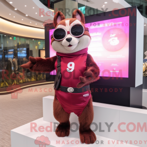 Disfraz de mascota Maroon...