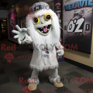 Mascotte de zombie blanc...