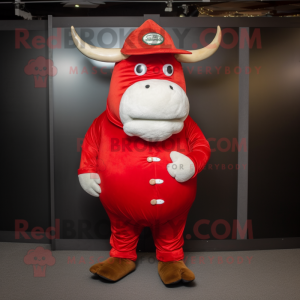 Postava maskota Red Beef...