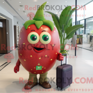 Olive Strawberry mascot...