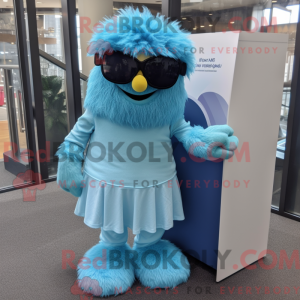 Maskottchenkostüm Blue...