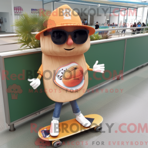 Máscara de skate Peach com...