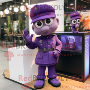 Disfraz de mascota soldado...