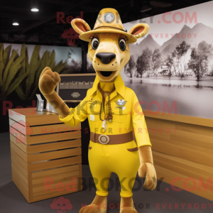 Costume de mascotte d okapi...
