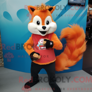 Personaggio mascotte Orange...