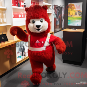 Personaggio mascotte in...
