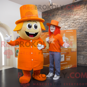 Orangefarbenes...