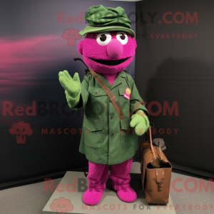 Costume mascotte de béret...