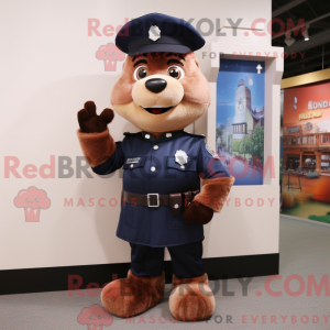 Kostým maskota Rust Police...