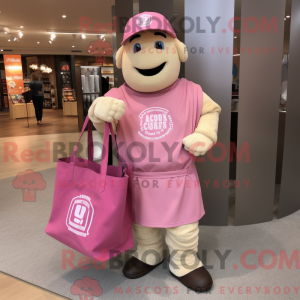 Pink Cæsar Salat maskot...