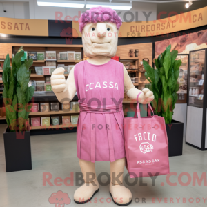 Pink Cæsar Salat maskot...