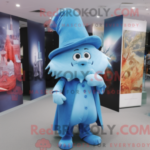 Postava maskota Sky Blue...