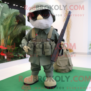 Sniper maskot kostume...