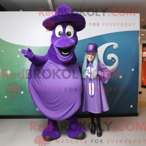 Postava maskota Purple...