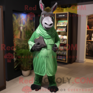 Forest Green Donkey mascot...