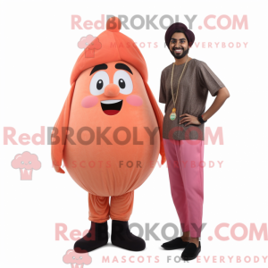 Costume de mascotte Peach...