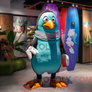 Máscara de pinguim turca...