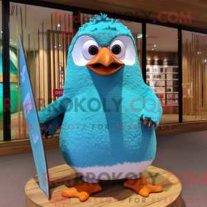 Máscara de pinguim turca...