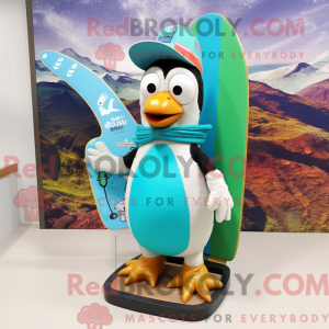 Máscara de pinguim turca...