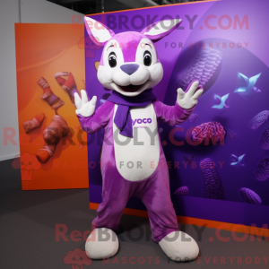 Lilla kænguru maskot...