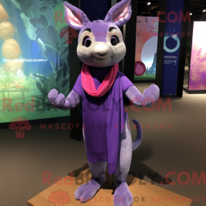 Lilla kænguru maskot...