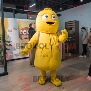 Yellow Momentum mascot...
