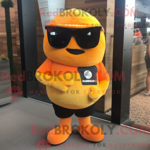 Orange Pho maskot kostume...