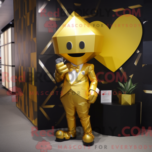 Personaggio mascotte Gold...