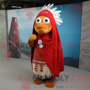 Red Chief mascottekostuum...