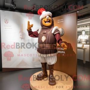 Brun Swiss Guard maskot...