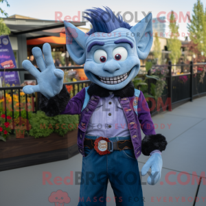 Lavendel vampyr maskot...