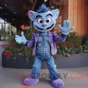 Lavendel vampyr maskot...