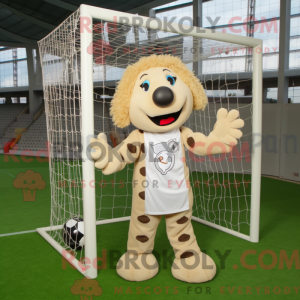 Beige Soccer Goal...
