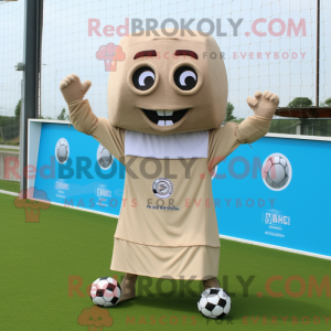 Beige Soccer Goal...
