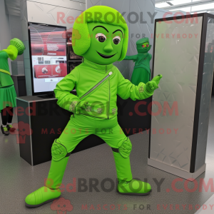 Lime Green Irish Dancing...