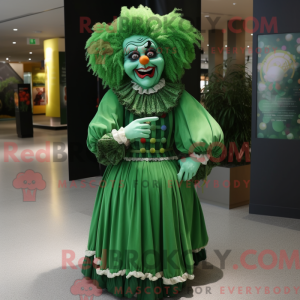 Forest Green Clown...