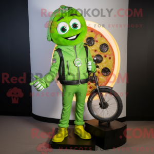 Personaggio mascotte lime...