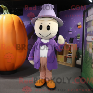 Lavender gresskar maskot...