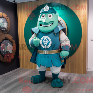Blågrøn Celtic Shield...