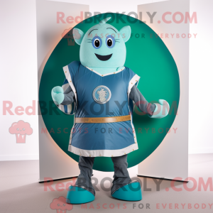 Blauwgroen Celtic Shield...