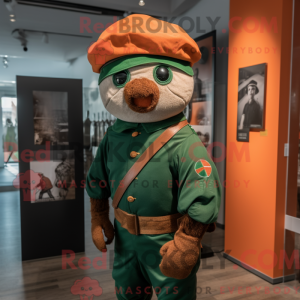Rust irsk flagg maskot...