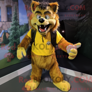 Mascotte de loup-garou...