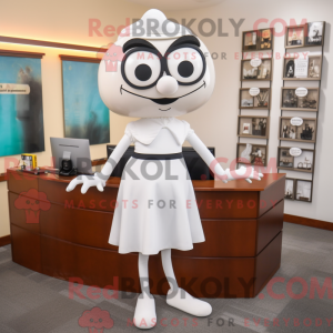 White Attorney mascot...